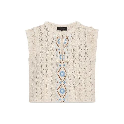 ZARA Белый Женские Трикотаж