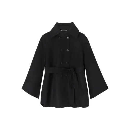 ERMANNO SCERVINO Черное Женское Пальто