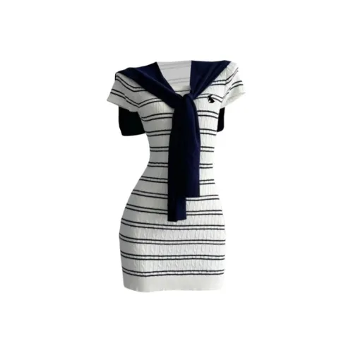 IQC Короткий рукав Платье Женское