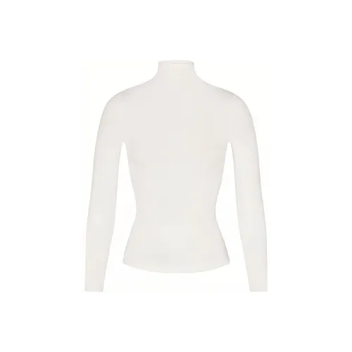 SKIMS Мраморный Белый Женские Футболки