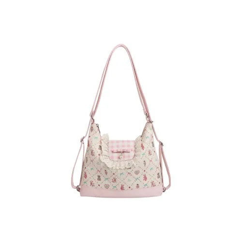 RIVMIND ПУ (полиуретан) Рюкзак Женские Сиерсакер Black Heart Хаки