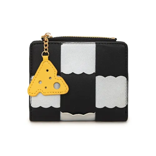 Youe Shone ПУ (полиуретан) Кошелек Женские Черный Розовый Зеленый Коричневый