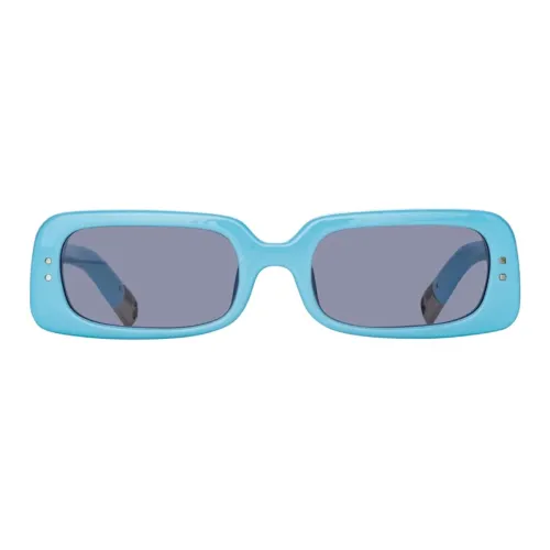 Jacquemus Ацетат Прямоугольные Солнцезащитные очки Женские Светло-синие