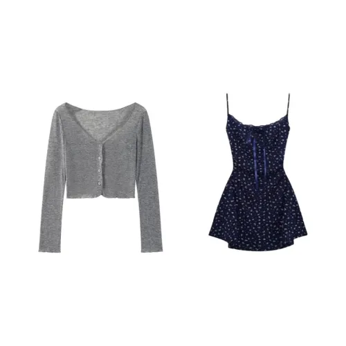 LESS BEARS Двухкомпонентный комплект для женщин, юбка и топ