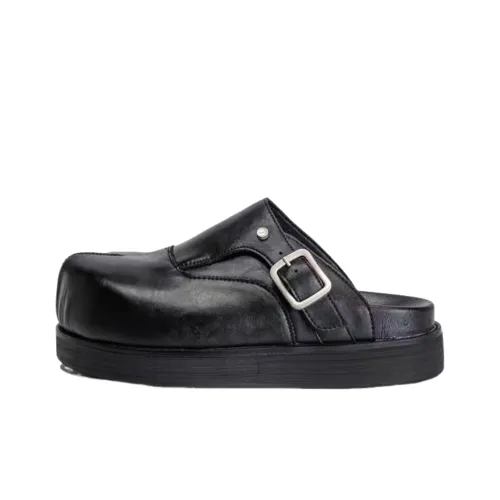 ABCYLM Износостойкие домашние тапочки унисекс черного цвета