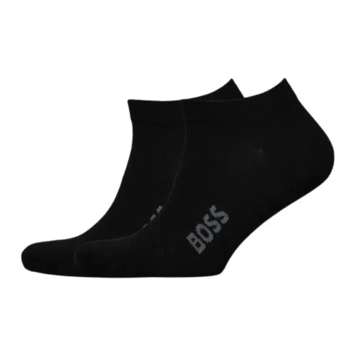 Hugo Boss 2 пачки черных мужских носков