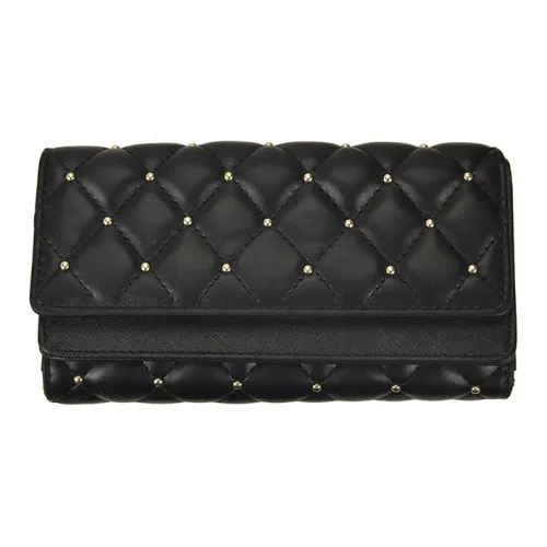 Youe Shone ПУ (полиуретан) Кошелек Женские Черный Розовый Шампанский