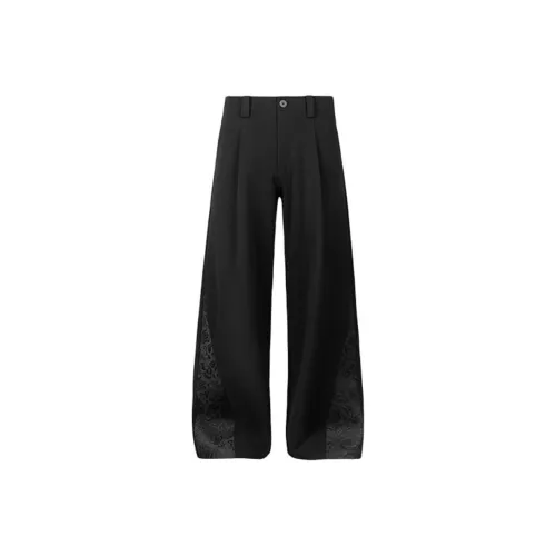 SONGLAN Черный Унисекс Костюм Брюки