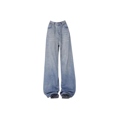 SKYA Синий Женские Джинсы