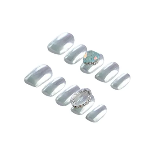 YIYIHE Сердце Ромб Кошачий глаз MID Длина Укороченный Короткий Квадрат Круглый Синий Однотонный