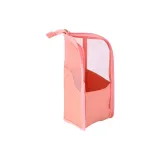 Щетка для макияжа, сумка для хранения - розовая