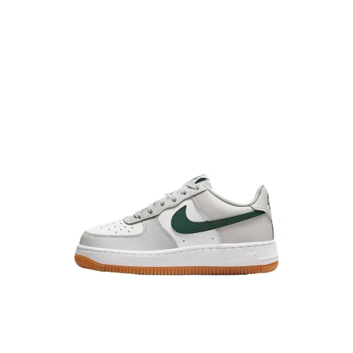 Nike Air Force 1 Детские Скейтбординги Белый Серый Малыш