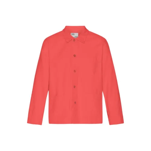 Colorful Standard Красный Оранжевый Мужские Куртки
