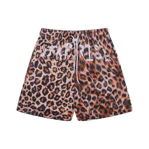 XDFM 8019 Леопардовый принт Коричневый Женские Повседневные шорты