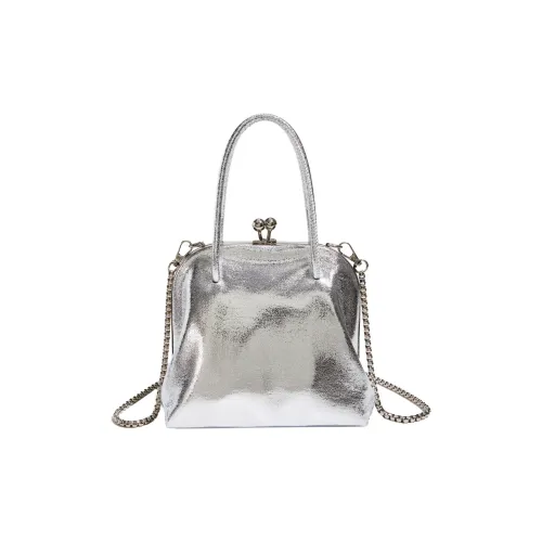 ALOENEY ПУ (полиуретан) Сумка через плечо Сумка Женская Золотая Серебряная