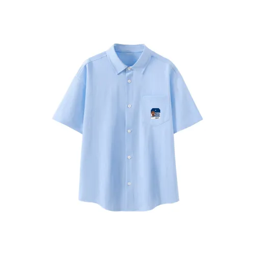 LINE FRIENDS Бурый Медведь Рубашка Унисекс