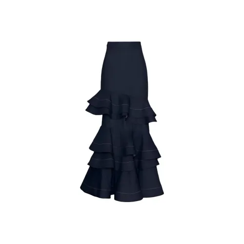 Leather Cat Повседневная Длинная Юбка Женская