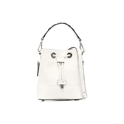 LANCEL Кожа Сумка-ведро Сумка через плечо Сумка Женская Белая