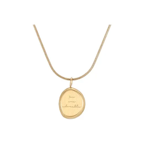 MISS XIA JWY Титановые стальные ожерелья женские