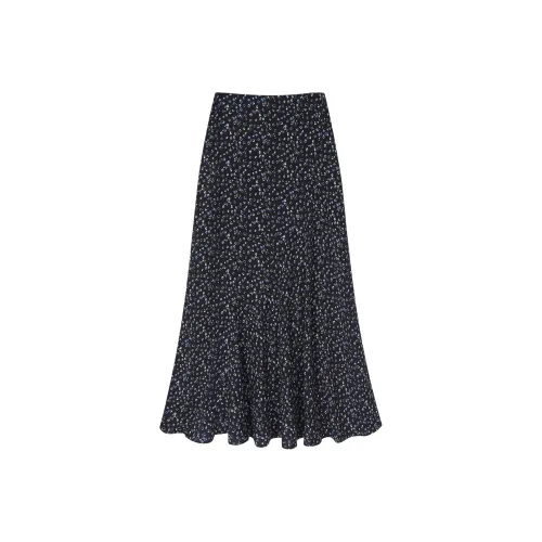 Ning Cai Yuer Повседневный Длинный Юбка Женские