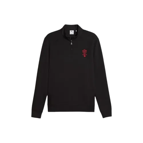 PUMA x AC MILAN LIANMINGKUAN GOLF SS25 Топ на молнии Куртка Мужская