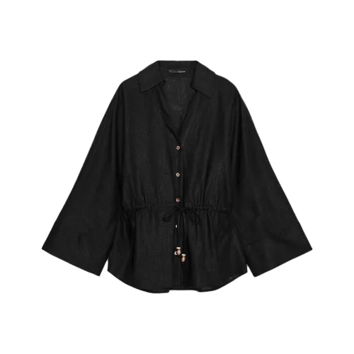 ZARA Черные Женские Рубашки