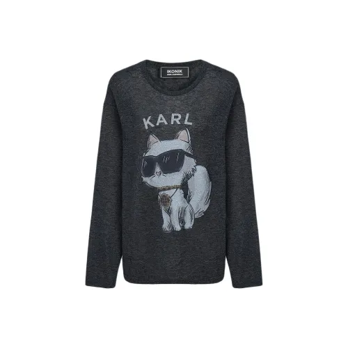 KARL LAGERFELD / Karl Lagerfeld Jeans Серый Женские Свитера