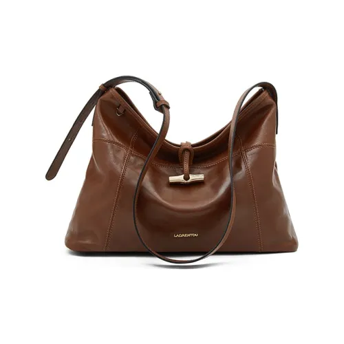 Old Man's Head Сумка через плечо из коровьей кожи женская коричневый черный