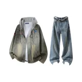Washed Yellow Clay + Vintage Blue [Джинсы]  
Вымытый Желтый Глина + Винтаж Синий [Джинсы]