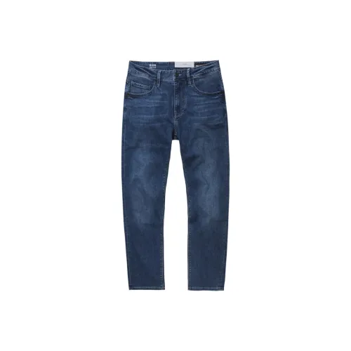 ABLE JEANS Рабочие синие мужские джинсы