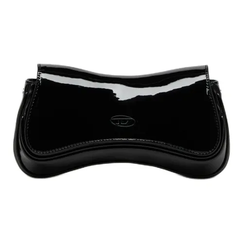 DIESEL ПУ (полиуретан) Сумка через плечо Стандартная Женская Черная