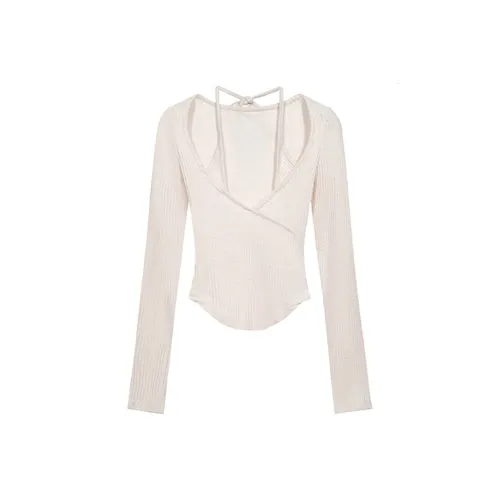 NFV Длинный рукав Т-рубашка Женская