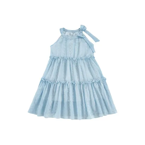 PROTECTCAMEL Светло-синий Платья для дошкольников
