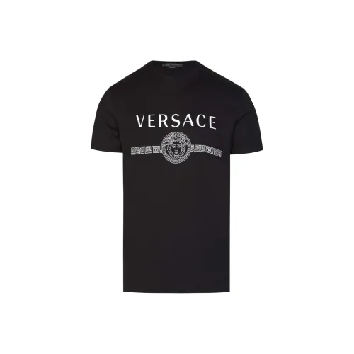 VERSACE SS22 T Рубашка Мужская Черная