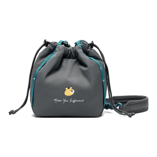 MYD Полиамид Сумка через плечо Сумка на плечо Стандартная Унисекс Темно-серый