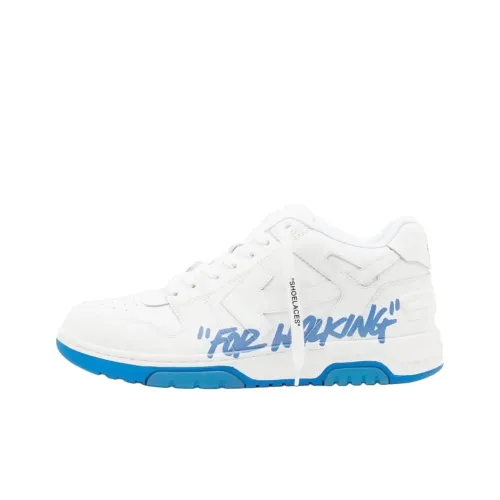 OFF Белый Out Of Office Arrows Низкий Топ Стильные Скейтбординги Мужской Белый Синий