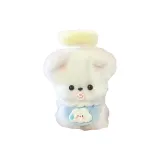 Кроличий мех, щенок, стиль позиционирование "Одиннадцать", материал сумка