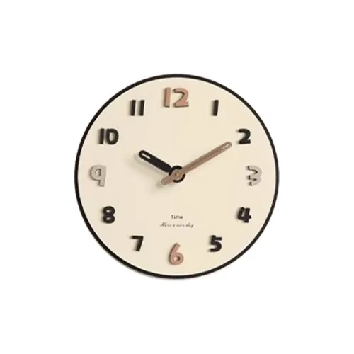 Meishida Механизм с плавным ходом секундной стрелки Стена Часы Унисекс