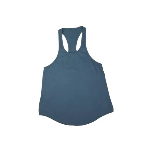 Nike Синий Женские Спортивные майки без рукавов