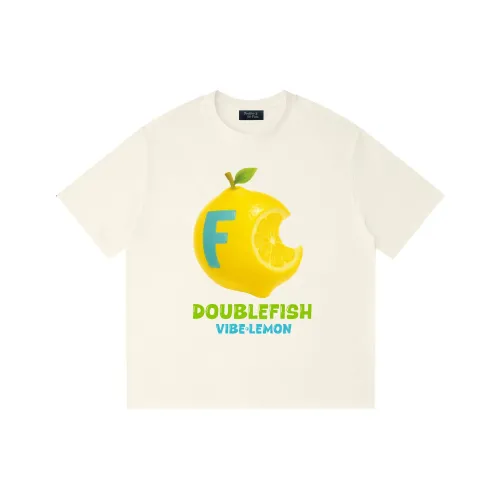 DOUBLEFISH Короткий рукав T-рубашки унисекс