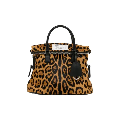 Maison Margiela 5AC Телячья кожа с волосами теленка одна плечевая сумка мини женский умбра