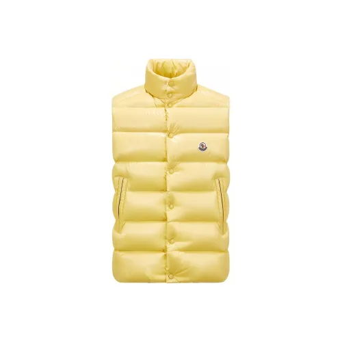 Moncler Tibb Series Желтый Мужской Пуховый жилет