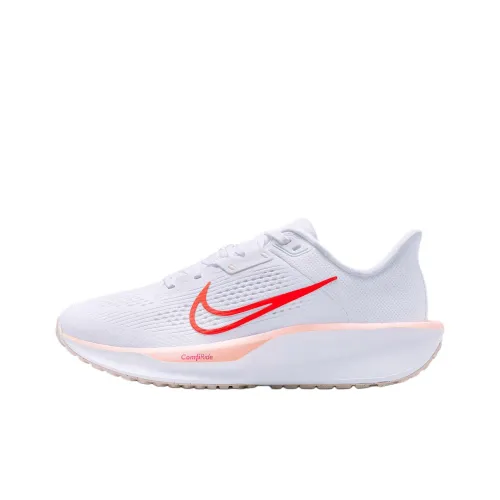 Nike Quest 6 Беговые кроссовки Белый Красный Женские