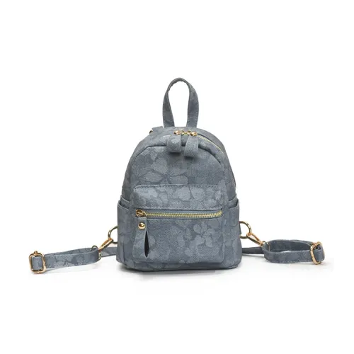 NOMK ПУ (полиуретан) Рюкзак Женские Синий Коричневый Черный Бежевый