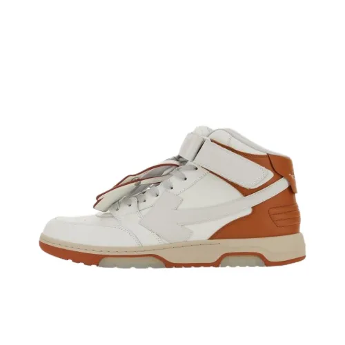 OFF Белый Out Of Office MID Скейтборд Кроссовки Мужские Белые