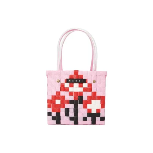 MARNI Полипропиленовая сумка стандартная женская розовая и красная