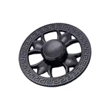 Вращающийся, цинковый сплав, черный