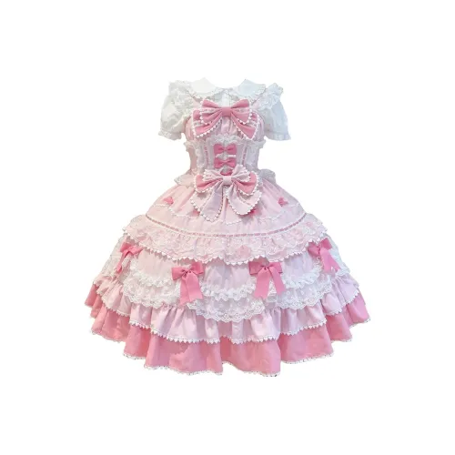 WLEQK Женские Лолита Платья