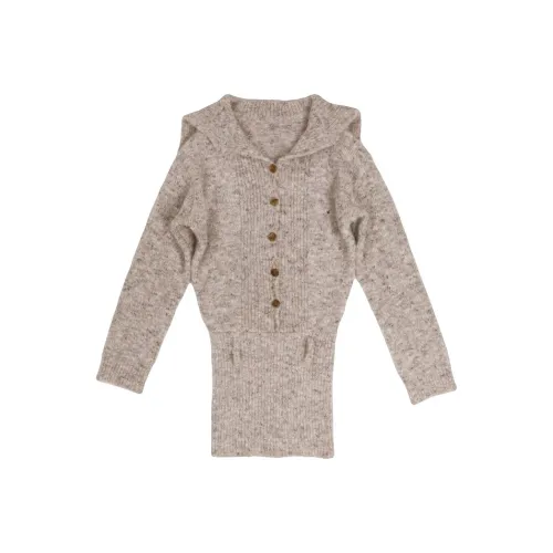 ARIADNAW STUDIO Длинное платье с длинными рукавами женское