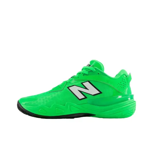 New Balance Hesi Low V2 Дышащая Поддержка Низкий Топ Баскетбольные Кроссовки Унисекс Зеленый